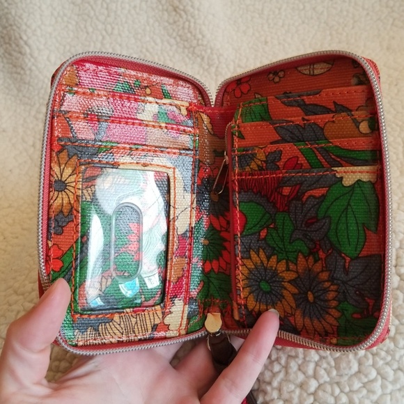 NWOT Sakroots Wallet Wristlet Cell Phone Case - Picture 3 of 5